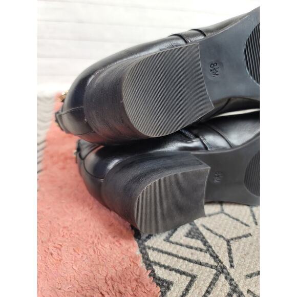 UNISA PHILLIPPA BLACK ANKLE BOOTIES W SIDE BUCKLE DETAILS, SZ 8.5 - Picture 14 of 16